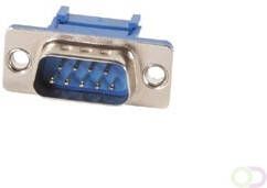 Velleman MANNELIJKE 9P SUB-D CONNECTOR VOOR PLATTE KABEL