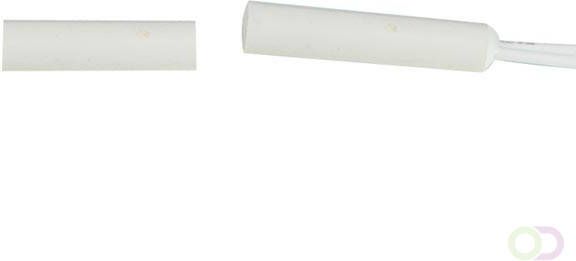 Mini magneetcontact NC voor plaatsing in raam- en of deurkozijnen inbouw wit