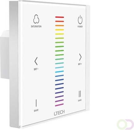 Velleman MULTI-ZONE SYSTEEM TOUCHPANEL LED-DIMMER VOOR RGB-LED DMX RF