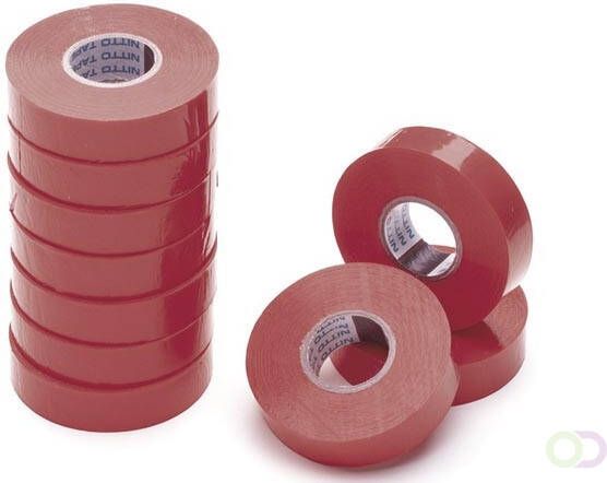 Velleman NITTO ISOLATIETAPE ROOD 19 mm x 20 m