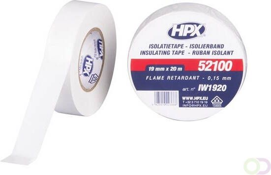 Velleman PVC isolatietape VDE wit 19mm x 20m