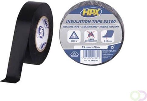 Velleman PVC isolatietape VDE zwart 19mm x 20m