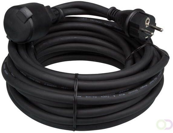 Velleman RUBBER VERLENGKABEL 10 m 3G2.5 PENAARDE