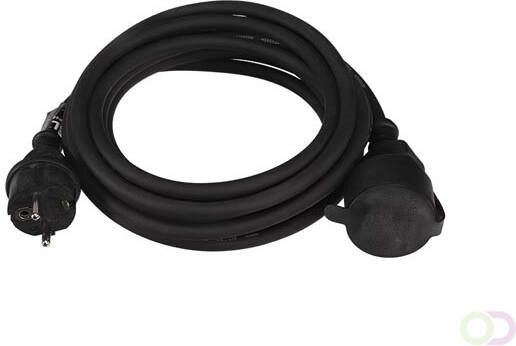 Velleman RUBBER VERLENGKABEL 5 m 3G1.5 PENAARDE