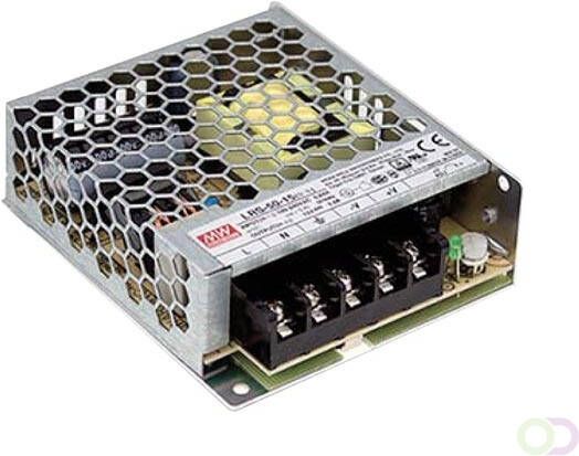 Velleman SCHAKELENDE VOEDING VOOR IT-APPARATUUR 1 UITGANG 50 W 24 V GESLOTEN CHASSIS ENKEL VOOR PROFESSIONEEL GEBRUIK