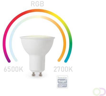 Velleman SMART WIFI RGB-LAMP KOUDWIT & WARMWIT GU10