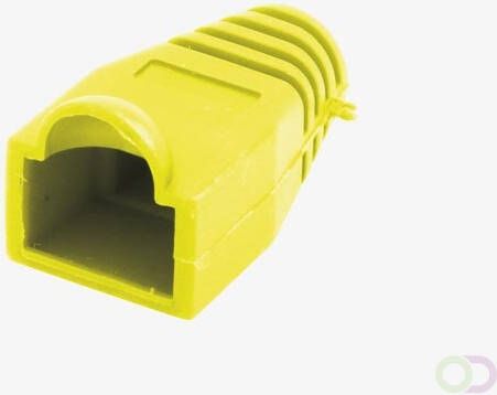 Velleman SOEPELE HULS VOOR MODULAIRE PLUG RJ45 GEEL