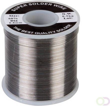 Velleman SOLDEER Sn 60% Pb 40% 0.8 mm 500 g