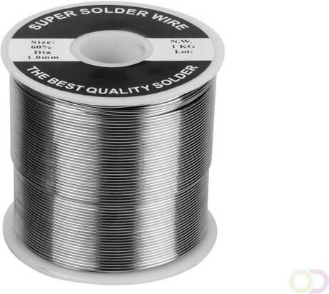 Velleman SOLDEER Sn 60% Pb 40% 1Â mm 1Â kg