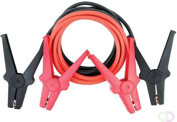 Velleman Startkabelset voor benzinemotoren 12 24 V met geÃÂ¯soleerde accuklemmen opbergtas TÃÅV GS DIN-gecertificeerd 16 mmÃÂ² kunsts