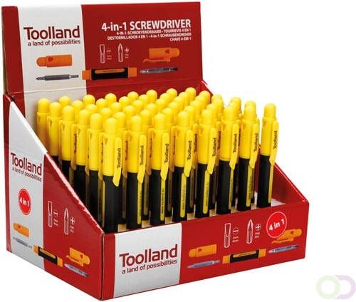 Velleman TOONBANKDISPLAY MET 48 x 4-IN-1-SCHROEVENDRAAIER