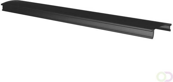 Velleman Top diffuser voor wand led lamp SL-serie polycarbonaat UV-stab. 3 m zwart gematteerd