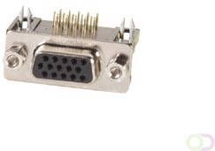 Velleman VROUWELIJKE 15P SUB-D CONNECTOR HOGE DICHTHEID PRINTMONTAGE