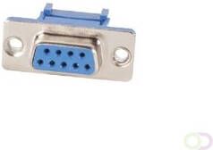 Velleman VROUWELIJKE 9P SUB-D CONNECTOR VOOR PLATTE KABEL