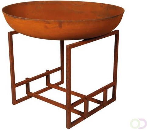 Velleman VUURSCHAAL DIAMETER 75 cm ROESTKLEUR