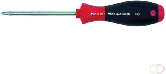 Velleman Wiha Schroevendraaier SoftFinish Pozidriv met ronde schacht (00768) PZ0 x 60 mm