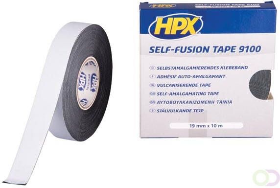 Velleman Zelffuserende tape 19 mm x 10 m zwart