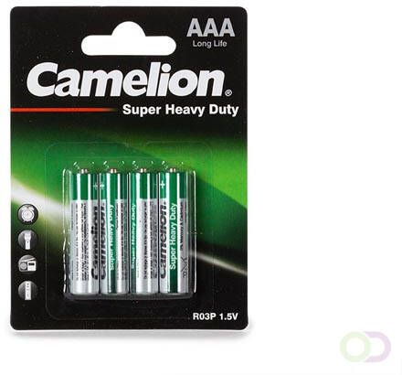 Velleman ZINK KOOLSTOF AAA R3 1.5V (4st bl)