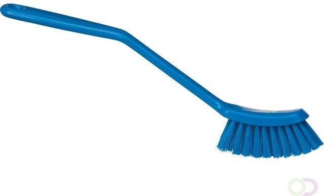Vikan Afwasborstel smal 290mm blauw