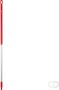 Vikan Steel ergonomic 150cm 31mm rood aluminium - Thumbnail 1
