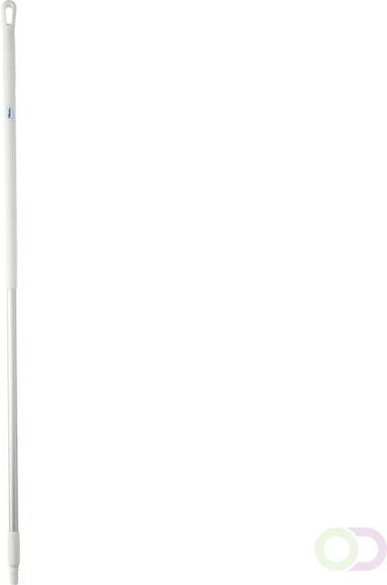 Vikan Steel ergonomic 150cm 31mm wit aluminium