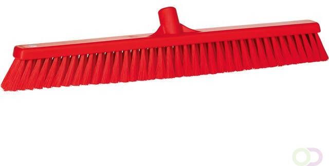 Vikan Veger zachte vezel 610mm rood