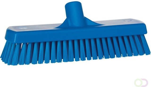 Vikan Vloerschrobber harde vezel 305mm blauw