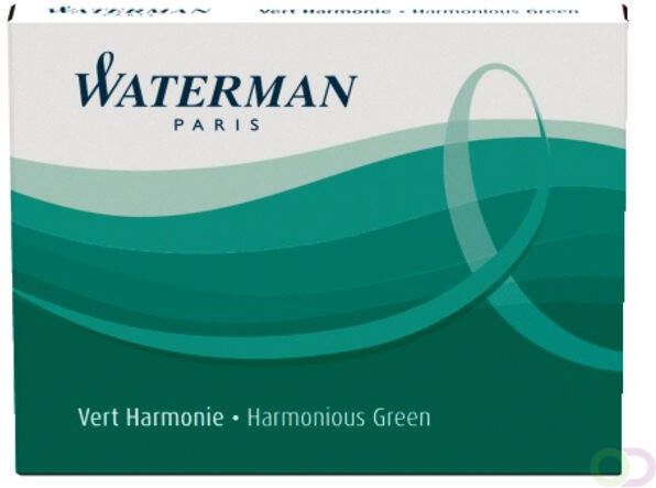 Waterman INKTPATR GROEN PK 6X