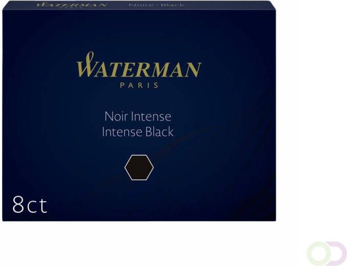 Waterman Inktpatroon nr23 lang zwart