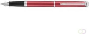 Waterman vulpen HÃ©misphÃ¨re Coral Pink met palladium detail