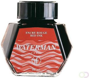 Waterman Vulpeninkt 50ml standaard rood