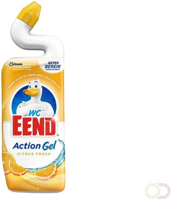 W.C. Eend Action gel citrus fresh 750ml