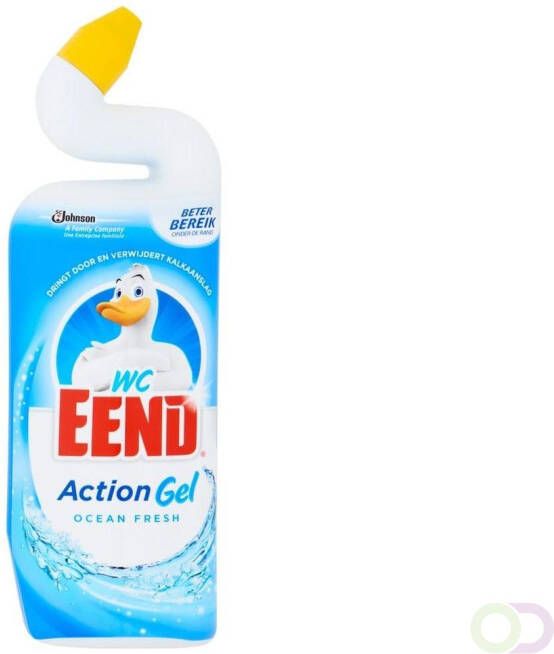 WC eend Sanitairreiniger WC-Eend ocean fresh 750ml
