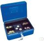 Wedo geldkoffer ft 25 x 18 x 9 cm blauw - Thumbnail 2
