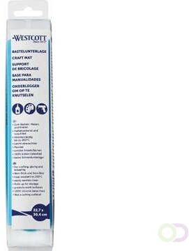 Westcott knutselmat blauw ft 22 7 x 30 4 cm
