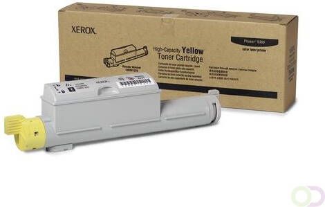 Xerox Cartouche Toner Jaune Grande Capacite Phaser 6360