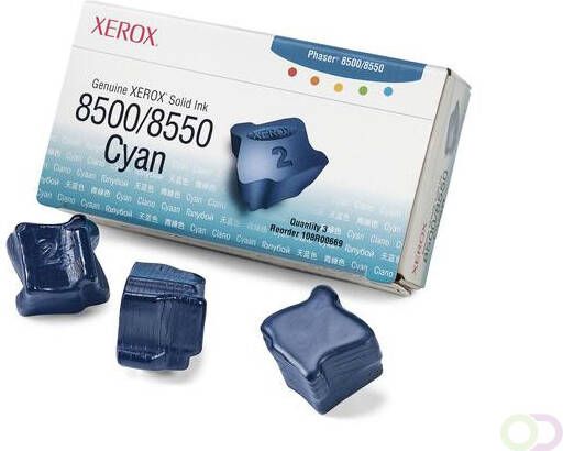 Xerox Colorstix solid-inkt in cyaan 3000 pagina\'s 108r00669