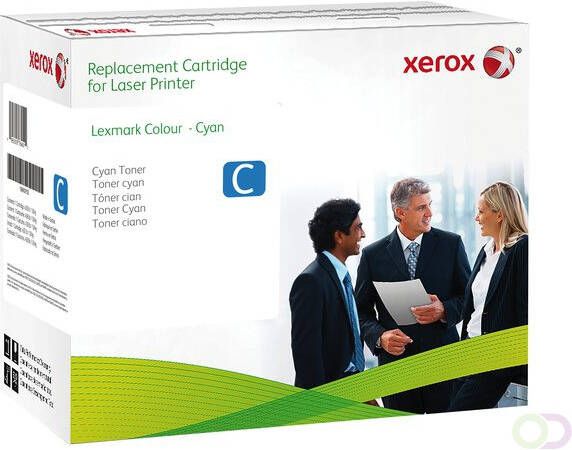 Xerox Compatible Tonercartridge Xerox 006R03523 Lexmark C540H2CG blauw