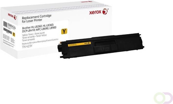 Xerox Compatible Tonercartridge Xerox alternatief tbv Brother TN-423Y geel