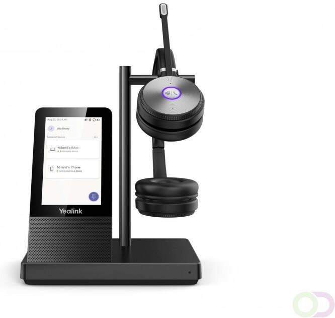 Yealink WH66 DECT Draadloze Headset DUAL TEAMS (1308003)