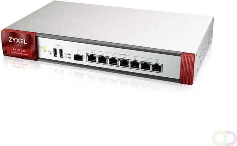 ZyXEL ATP500 firewall (hardware) Desktop 2600 Mbit s (ATP500-EU0102F)