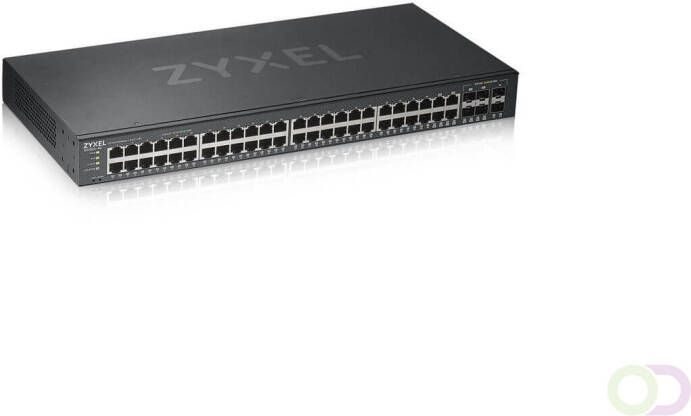 ZyXEL GS1920-48V2 Managed Gigabit Ethernet (10 100 1000) Zwart (GS1920-48V2-EU0101F)