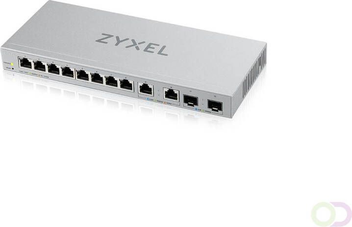 ZyXEL XGS1210-12 Managed 2.5G Ethernet Grijs (XGS1210-12-ZZ0101F)