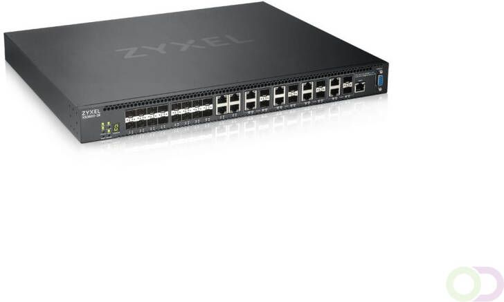 ZyXEL XS3800-28 Managed L2 10G Ethernet (100 1000 10000) Zwart (XS3800-28-ZZ0101F)