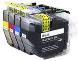 Brother Huismerk LC-3213 XL Inktcartridges Multipack (zwart + 3 kleuren)