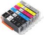 Canon Huismerk PGI-530 CLI-531 Inktcartridges Multipack (2x zwart + 4 kleuren) - Thumbnail 1