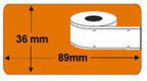 Dymo Huismerk 99012 S0722400 Labels Oranje (89x36mm)