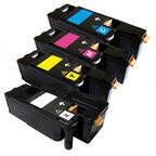 Epson Huismerk C1700 C1750 CX17 (C13S050611 C13S050614) Toners Multipack (zwart + 3 kleuren)