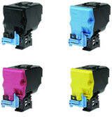 Epson Huismerk C3900 CX37 (C13S050590 C13S050593) Toners Multipack (zwart + 3 kleuren)