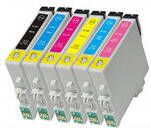 Epson Huismerk T0487 Inktcartridges Multipack (zwart + 5 kleuren)